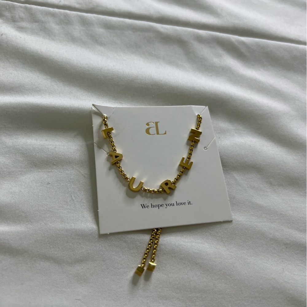 Gold Lauren bracelet